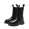 Botas Chelsea de Invierno con Aumento Interior, Botas Martin de Media Caña, Terciopelo Espeso, Botas de Nieve Cálidas para Mujer, Suelas Gruesas