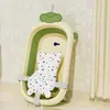 Bañera Plegable para Bebé Bañera para Sentarse y Acostarse Infantil para Niños Uso en Casa Uso para Recién Nacidos Niños