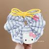 Pequeno Scrunchie de Renda Floral Estilo Coreano Laço Amarrador de Cabelo Acessório de Cabelo Elástico