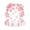 Decoração de Festa de Aniversário Tema Cachorro Pet Colorido Bandeja de Papel Descartável Copo de Papel Guardanapo de Papel Toalha Suprimentos para Festival