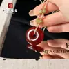 Alimento natural para caballos, colgante de paz de ágata de hielo de alta calidad, colgante de princesa de ágata roja, colgante de jade, suministro mayorista transfronterizo de colgantes