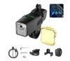 Pantalla eléctrica digital interruptor de luces lejanas y cercanas larga duración luces de faro para montar cubierta a prueba de polvo y antivaho línea de corte luces de coche luces de bicicleta