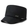 Nuevo Sombrero de Pato de Terciopelo Plus para Hombre de Invierno Engrosado Cálido Protección para los Oídos Estilo Papá Mediana Edad y Ancianos Gorra de Béisbol Resistente al Viento