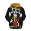 Sudadera con Estampado Popular de Dibujos Animados Transfronteriza Hoodie Otoño con Impresión Digital 3D Sudadera para Hombre Se Puede Personalizar con Fotos