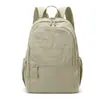 Mochila para Mujer 2026 Verano Nueva Simple Versátil Tela de Nylon Ligera Gran Capacidad Plegable Mochila de Viaje