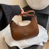 Elegante Diseño de Nicho Estilo Francés Verano 2026 Nuevo de Moda Retro Simple Moda Versátil Estética Bolso de Hombro Único Forma de Luna