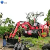 Excavadora de Dragado de Agua de Shandong, Equipo de Dragado para Operación en Aguas Profundas con Flotador, Excavadora de Barco Tipo Oruga para Vías Navegables