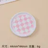 Xadrez colorido de tabuleiro de xadrez DIY cola de creme alta qualidade joias adesivos de geladeira acessórios acessórios de resina pacote de material atacado