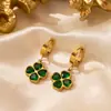 [Collar + Pulsera + Pendientes] Diseño de Nicho Personalizado Europeo y Americano Transfronterizo Conjunto de Joyería de Acero de Titanio Estilo Frío Venta al por Mayor