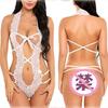 Suministro transfronterizo de Europa y Estados Unidos comercio exterior ropa interior sexy para mujer de una pieza abierta hueca venta directa de fábrica al por mayor