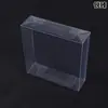 Caja de plástico transparente personalizada para mascotas, cable de datos de PVC personalizado, empaque transparente, caja de empaque de alimentos de PP, caja de pañuelos de PVC