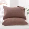 Funda de Almohada de Gasa de Cuatro Capas 2025 Nueva Hilo Fino Algodón Puro Gasa Adultos Pareja Hombres y Mujeres Funda de Almohada de Gama Alta Funda de Almohada