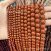 Venda Direta da Fábrica Contas Soltas de Pedra Vermelha Contas Soltas Vermelhas do Sul Imitação Contas Redondas Vermelhas de Coral Imitação Acessórios para Joias DIY Produtos Semi-Acabados