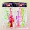 1102 Tres Pistolas de Cristal Modelo de Arma de Plástico para Niños Mini Armas Espadas de Plástico Pistola de Juguete para Jardín de Infancia Tour
