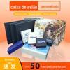 Caixa de aeronave personalizada Caixa de aeronave quadrada Impressão Frete grátis Fabricante Atacado Caixa de aeronave especial extra dura transfronteiriça