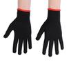 Luvas de Proteção do Trabalho, Luvas de Proteção do Trabalho em Nylon de Malha 13, Resistentes ao Desgaste, Confortáveis, Pretas, de Alta Qualidade, Respiráveis, Antiderrapantes, Poliéster para Uso no Trabalho