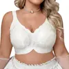 Sujetador adhesivo talla grande bestseller transfronterizo con diseño de jacquard francés estilo chino, transpirable, soporte lateral para el pecho, lencería inalámbrica para mujer