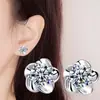 Aretes de botón Weiyuan plateados al por mayor estilo coreano temperamento de ciruelo aretes de botón de ciruelo chapados en platino aretes Zhang Ziyi oferta especial