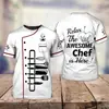 Camiseta masculina de salão de beleza transfronteiriço, vestuário transfronteiriço, masculina europeia e americana, gola redonda, impressão digital 3D, camiseta masculina de manga curta