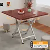Mesa plegable, mesa de comedor cuadrada, mesa pequeña para uso doméstico, alquiler de apartamentos pequeños, mesa de comedor sencilla, mesa cuadrada