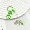 Nuevo Llavero de Amor DIY Color Caramelo de Porcelana Llavero con Cuentas Colgante para Funda de Teléfono Auriculares en stock