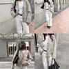 Chaqueta de Punto Europea y Americana Transfronteriza para Mujer Diseño Nicho Versátil Color Sólido Chaqueta Casual Holgada de Punto Cárdigan de un Solo Botón