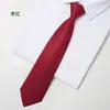 Vestido para Mujer con Cremallera Larga y Corta, Corbata, Negocio, Fácil de Tirar, Trabajo, Boda, Rojo, Negro, Borgoña, Azul Marino, Hombre