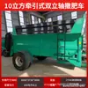 Esparcidor de estiércol de tracción Jiarui, Esparcidor de estiércol agrícola, Esparcidor de fertilizante líquido de tracción, Esparcidor de estiércol seco y húmedo multifuncional totalmente automático