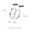 Anillos de Pareja Sencillos de Moda Japonesa y Coreana, un Par de Anillos de Plata S925 con Circonita para Hombres y Mujeres, Anillos Nuevos Personalizados para Mujeres