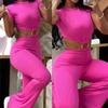 2024 Nuevo Otoño Sexy Cuello Redondo Espalda Descubierta Ajustado Cadera Color Sólido Micro-Elevado Mono Ropa Deportiva Ropa para Mujer Europea y Americana