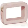 En Stock Transfronterizo Nuevo Bolso Transparente Multiusos para Maquillaje, Caja de Almacenamiento para Cosméticos, Neceser de Viaje Impermeable, Bolsa para Cuidado de la Piel