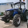 Tractor Agrícola Lovo M1204-4X de Tracción en las Cuatro Ruedas con Rotocultivador de Ruedas, Adecuado para Diversos Trabajos Agrícolas