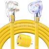 Cable de extensión de alimentación, cable de extensión de generador NEMA 14-50P a SS2-50R de 25 pies