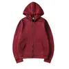 Sudadera con Capucha tipo Cárdigan Estilo Europeo y Americano, Top Deportivo de Color Sólido, Unisex para Otoño e Invierno, de Manga Larga con Cremallera, Casual y Elegante