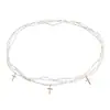 Cadena de Cintura de Cuentas de Arroz Estrellas Conchas Estilo Bohemio Resort Sexy Cadena Corporal Sexy para Playa Transfronteriza Europea y Americana
