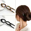 Pasador de Plástico Estilo Francés, Nuevo Herramienta de Peinado Estilo Chino, Pasador en Forma de U, Elegante Accesorio para Moño Estilo Antiguo para Mujeres con un Toque de Alta Gama