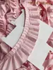 Tela de algodón rosa plisada de 9 cm de ancho textiles para el hogar ropa tela para cortinas dobladillo extendido dobladillo de ropa ribete de encaje