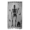 Estilo Comércio Exterior Combinação de Renda Preta Bandeira de Mesa de Halloween Toalha de Mesa Teia de Aranha de Halloween Pano Decorativo Festival dos Fantasmas Morcego