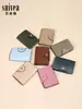 2026 Nuevo Tarjetero Unisex con Múltiples Ranuras para Tarjetas, Mini Portátil Compacto para Tarjetas Bancarias y Documentos, Pequeño Tarjetero