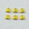 Nuevo Colgante de Empanada Longfu que Conserva el Color DIY Accesorios de Joyería de Aleación de Zinc Colgante Pequeño Fresco para Pulsera Suministro Directo de Fábrica