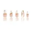 Base Nude Perla Dorada Uñas Portables Xiaohongshu Hechas a Mano Fototerapia Uñas Postizas Set de 10 Piezas de Tamaños Variados Puntas de Uñas Venta Directa