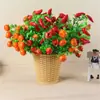 Fruta de rododendro simulación espuma fruta decoración del hogar accesorios para fotografía de flores simulación flor falsa mango fruta naranja