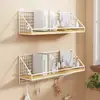 Estante de almacenamiento de pared para dormitorio, habitación de estudiante, litera, cesta colgante de pared sin perforación para aperitivos y artículos varios