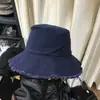 Chapéu de Pescador Feminino de Verão Estilo Coreano Tendência Estilo Japonês Borda Desfiada Chapéu Balde de Proteção Solar Estudante Simples Borda Desfiada Chapéu de Sol