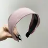 Diadema de Tela Texturizada de Alta Calidad Vintage Sencilla Versátil para Salir Tocado de Ala Ancha Para Lavarse la Cara Cabello Suelto Diadema Ensanchada Pinza para el Cabello