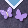 Nuevo Pegamento de Crema Simulada Resina Mariposa DIY Funda para Teléfono Móvil Pinzas para el Cabello de Niños Accesorios para el Cabello Accesorios de Resina Venta Directa de Fábrica