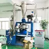 Moedor de Nitrogênio Líquido em Larga Escala, Máquina de Moagem a Baixa Temperatura para Plástico PE, Moedor Tipo Disco para Processamento de Pei/Pbs/Borracha Fluorada