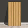 Comercio exterior transfronterizo fábrica venta al por mayor paneles de rejilla para decoración de paredes papel tapiz autoadhesivo paneles de pared de fondo 3D pegatinas de pared impermeables
