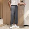 Pantalones de Traje de Baño para Hombre Verano Delgados High Street para Hombre Dioses Talla Grande Pierna Ancha Sueltos Rectos Casuales