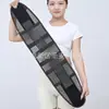Cinturón Lumbar Transpirable Delgado de Verano con Cinco Placas de Acero que Soportan Tiras de Presión de Doble Cara, Cinturón Fijo Mismo Estilo para Hombres y Mujeres